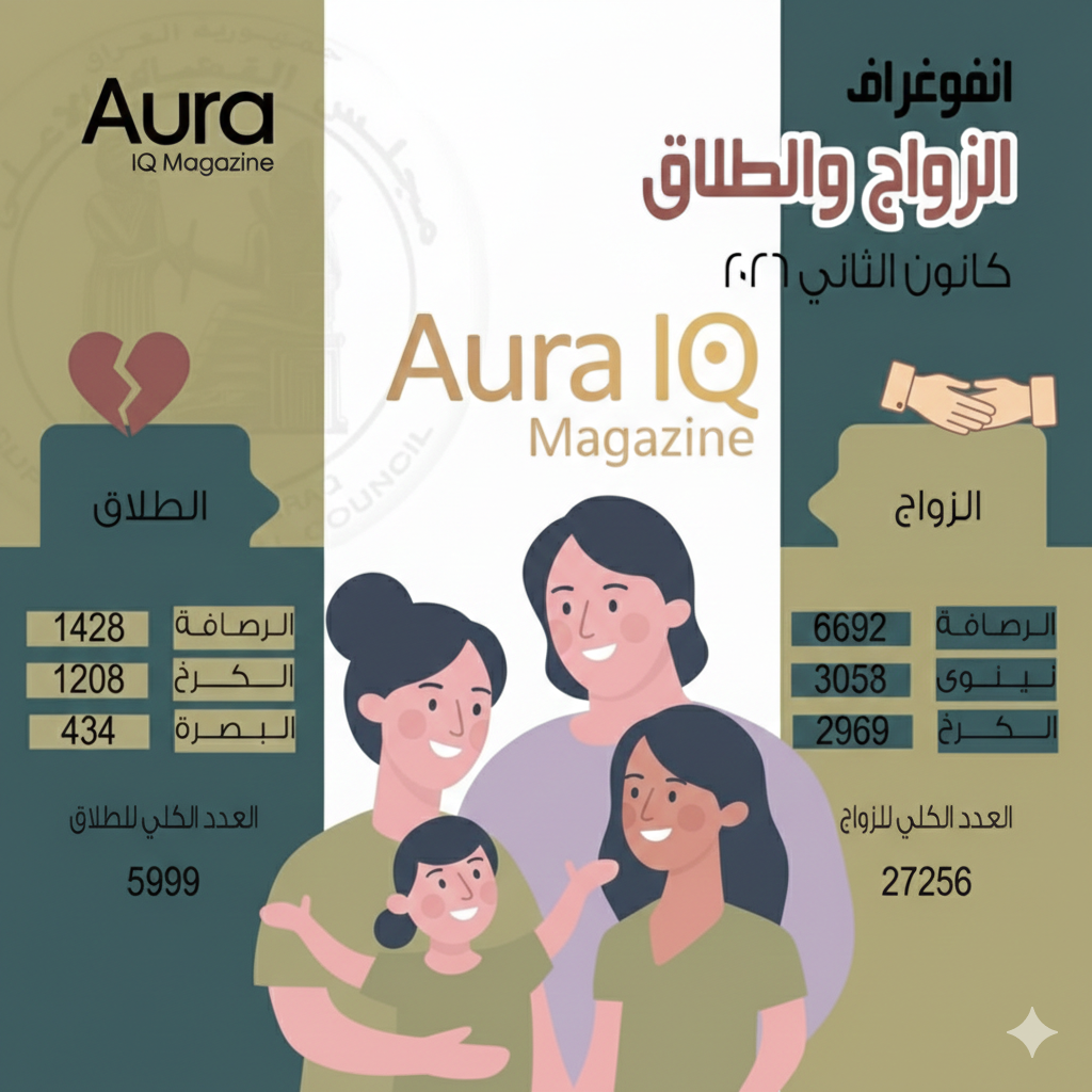 نحو 6 آلاف حالة طلاق خلال شهر في العراق.. وثيقة