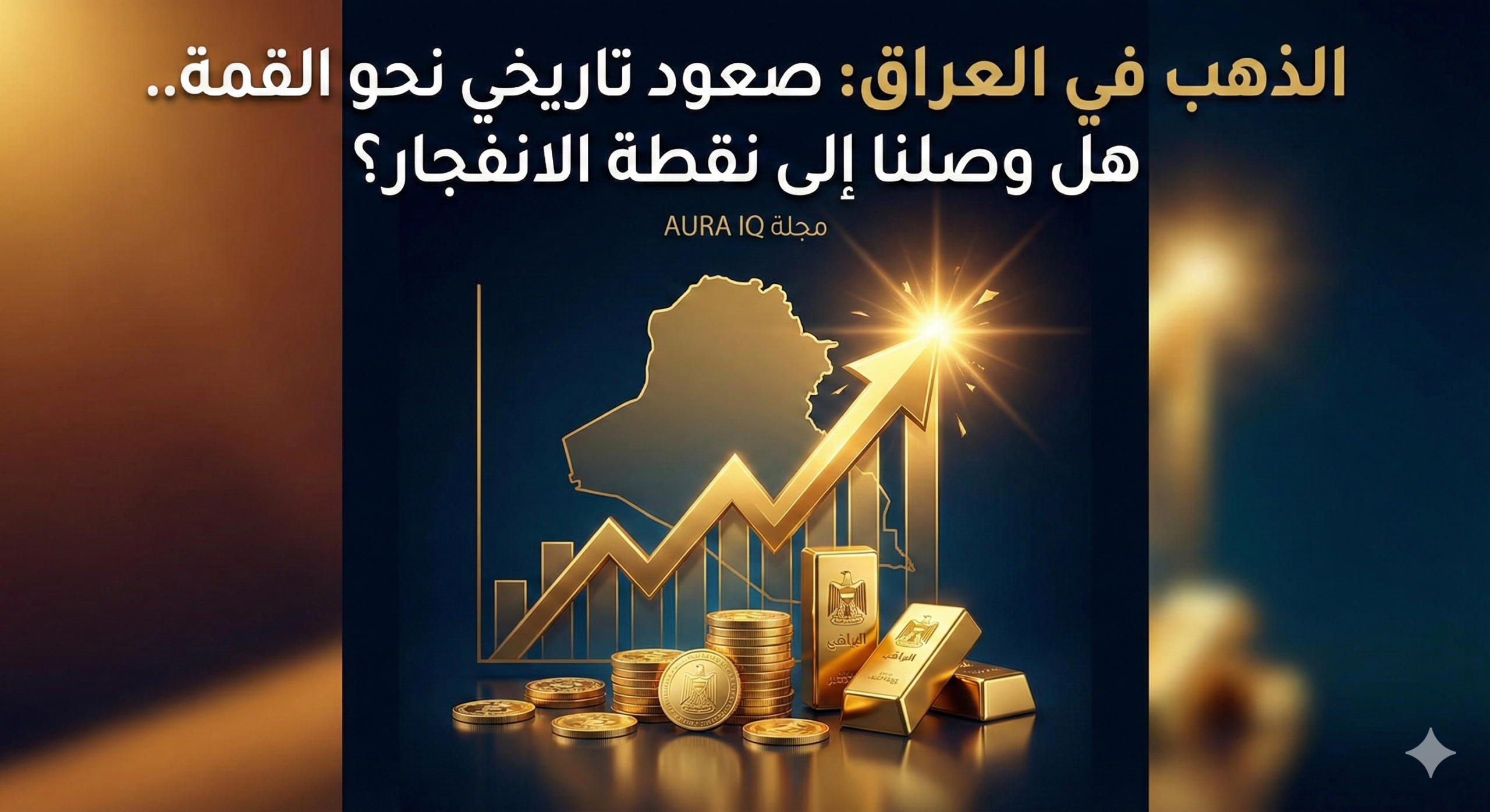🟡 الذهب في العراق: صعود تاريخي نحو القمة.. هل وصلنا إلى نقطة الانفجار؟
