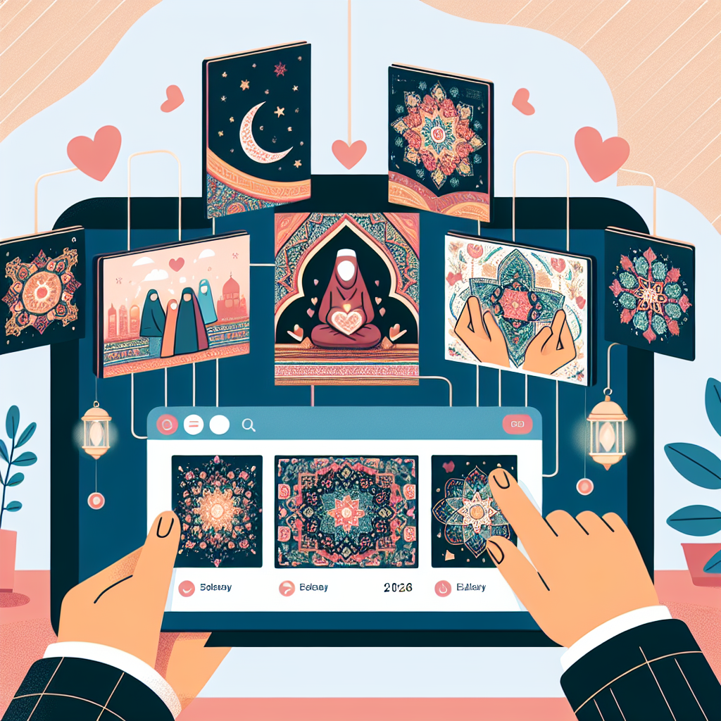 بطاقات تهنئة عيد الفطر 2026: احتفل بفرحة العيد مع من تحب