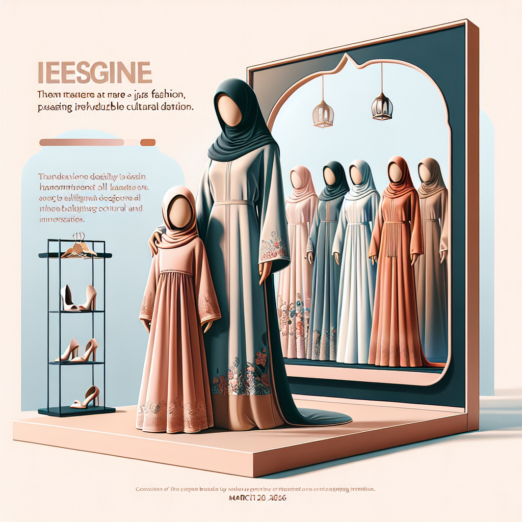 تناغم الأجيال: عبايات جديدة للأمهات والبنات بمناسبة يوم الأم