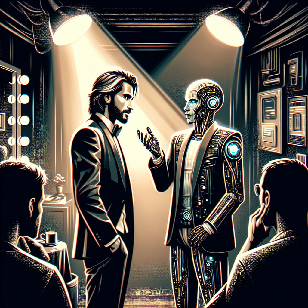 لقاء غير متوقع: حديث خلف الكواليس بين النجوم يثير الجدل