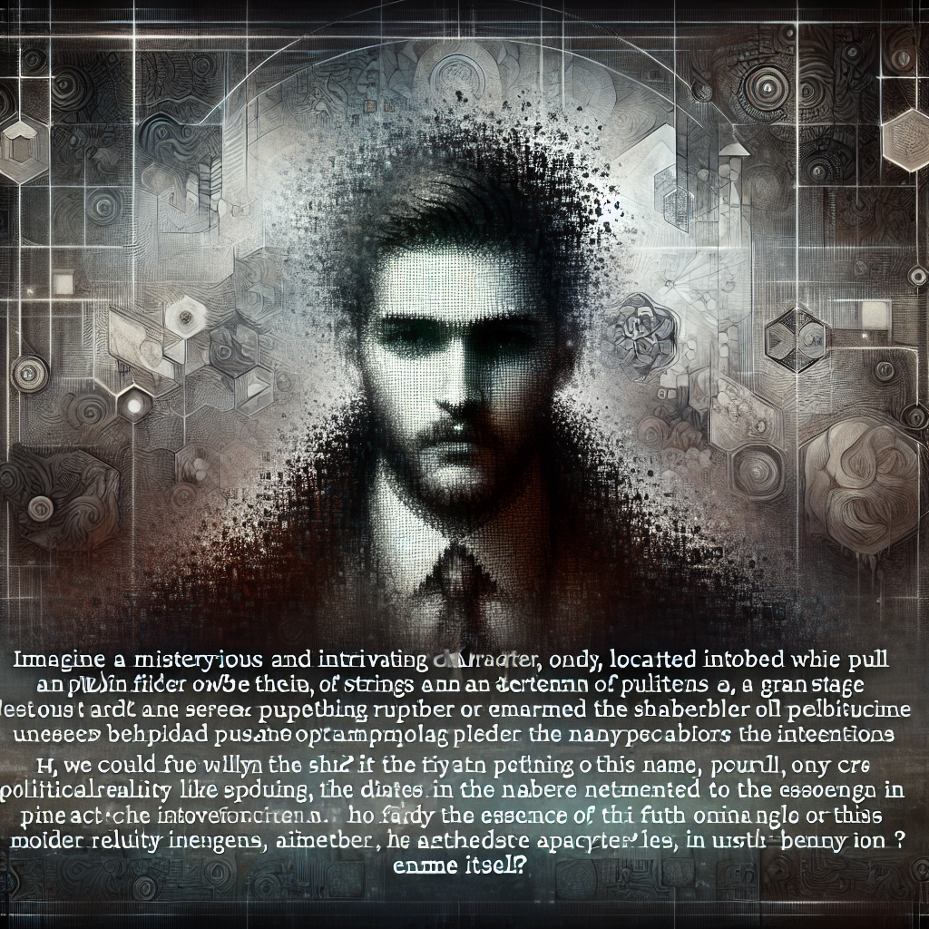 الغموض يحيط بشخصية مثيرة: من هو هذا الشخص؟