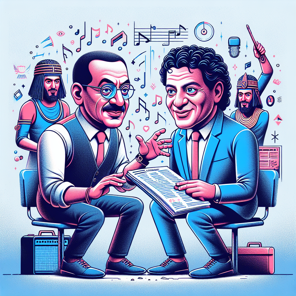 شراكة فنية جديدة: أشرف عبد الباقي وعبد الفتاح الجريني في كليب مميز