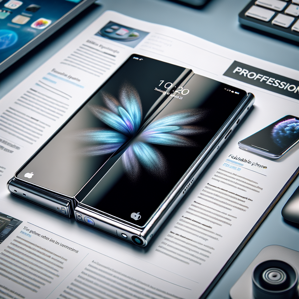 آبل تتجه نحو المستقبل: هاتف آي-فون Fold القابل للطي بميزات ثورية