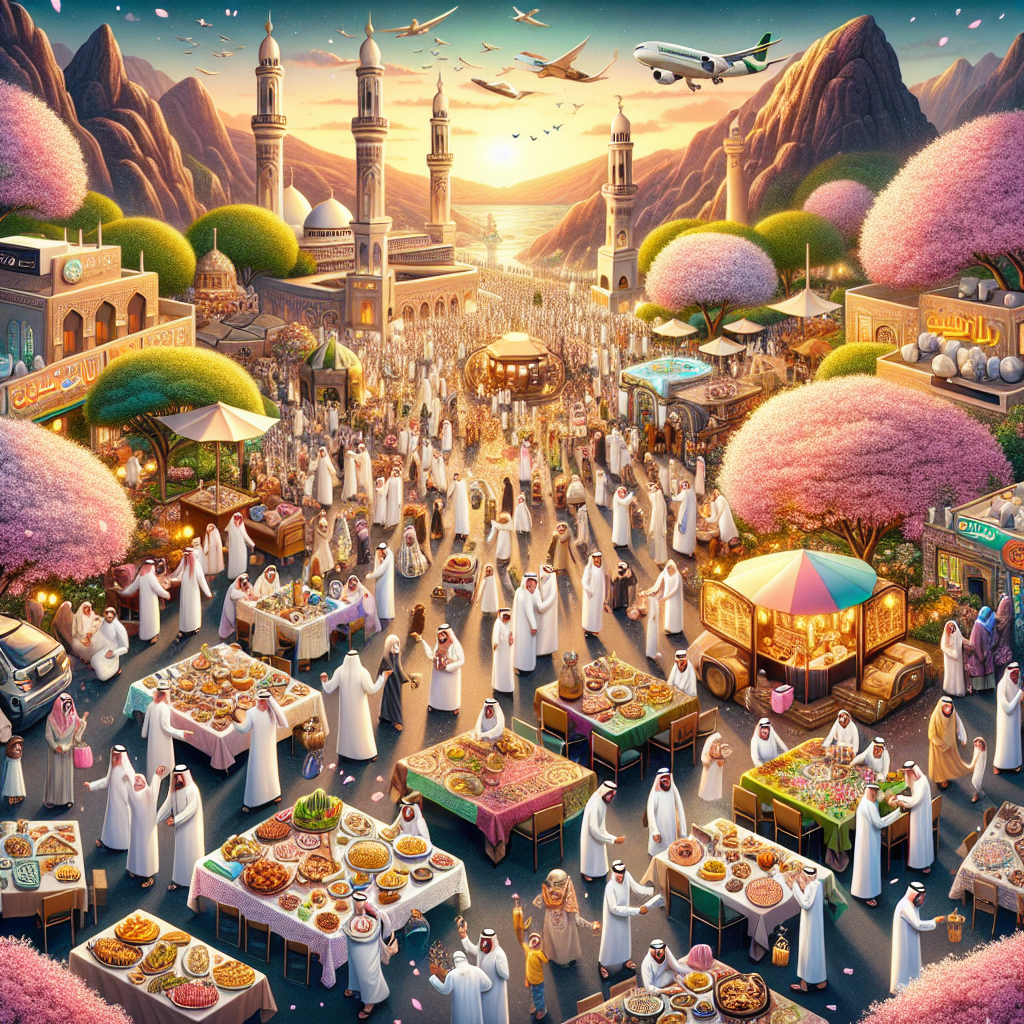 عيد الفطر في أبها: احتفالات تفوق التوقعات وتجربة لا تُنسى