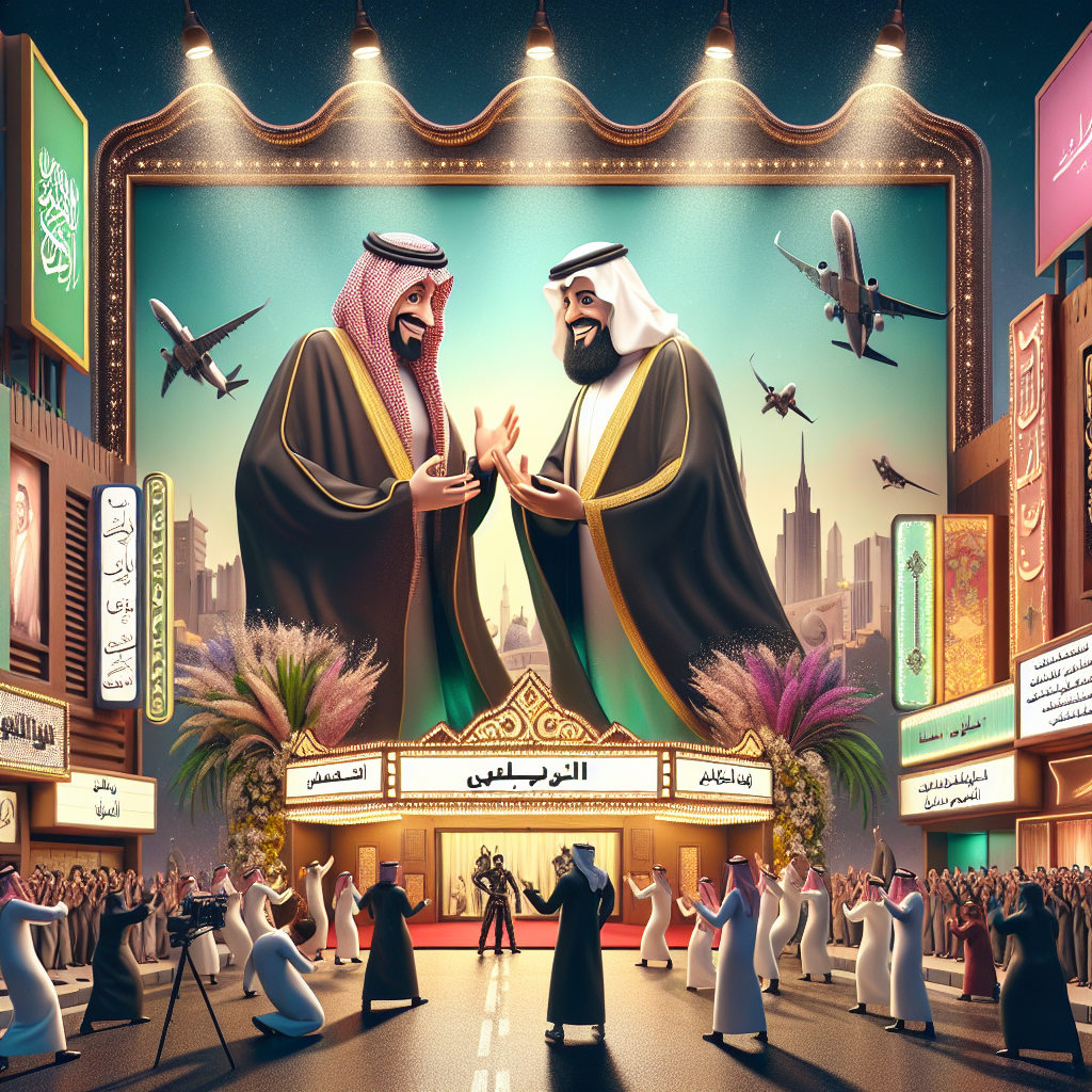 أبداع المسرح السعودي: بيومي فؤاد وأكرم حسني يقدمان عرضًا لا يُنسى في جدة